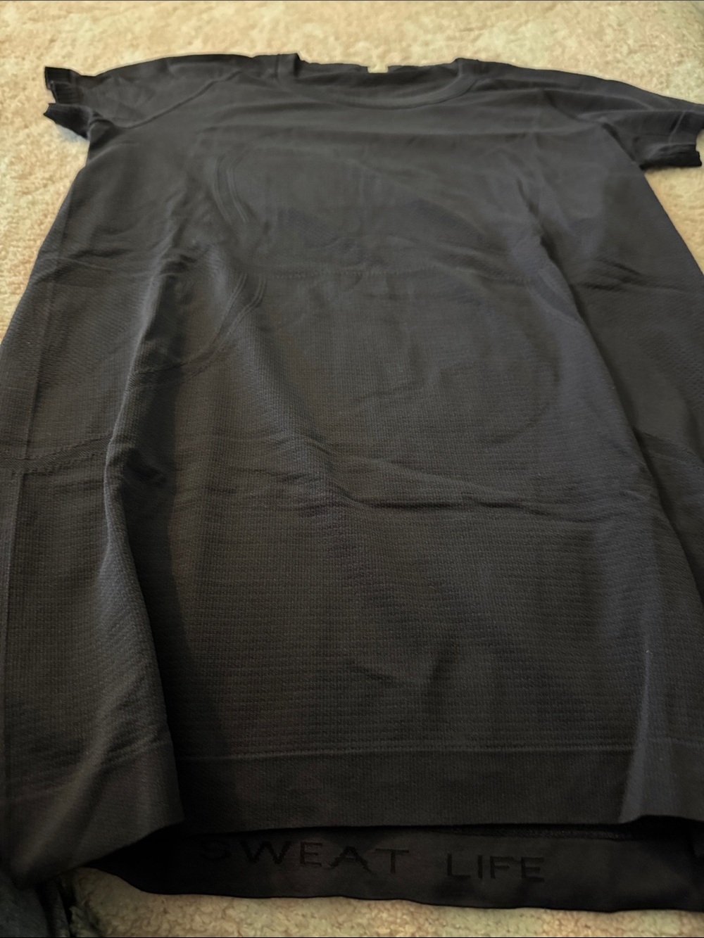 Lulu lemon 🍋 swiftly Black Athletic Tee - SWEAT LIFE